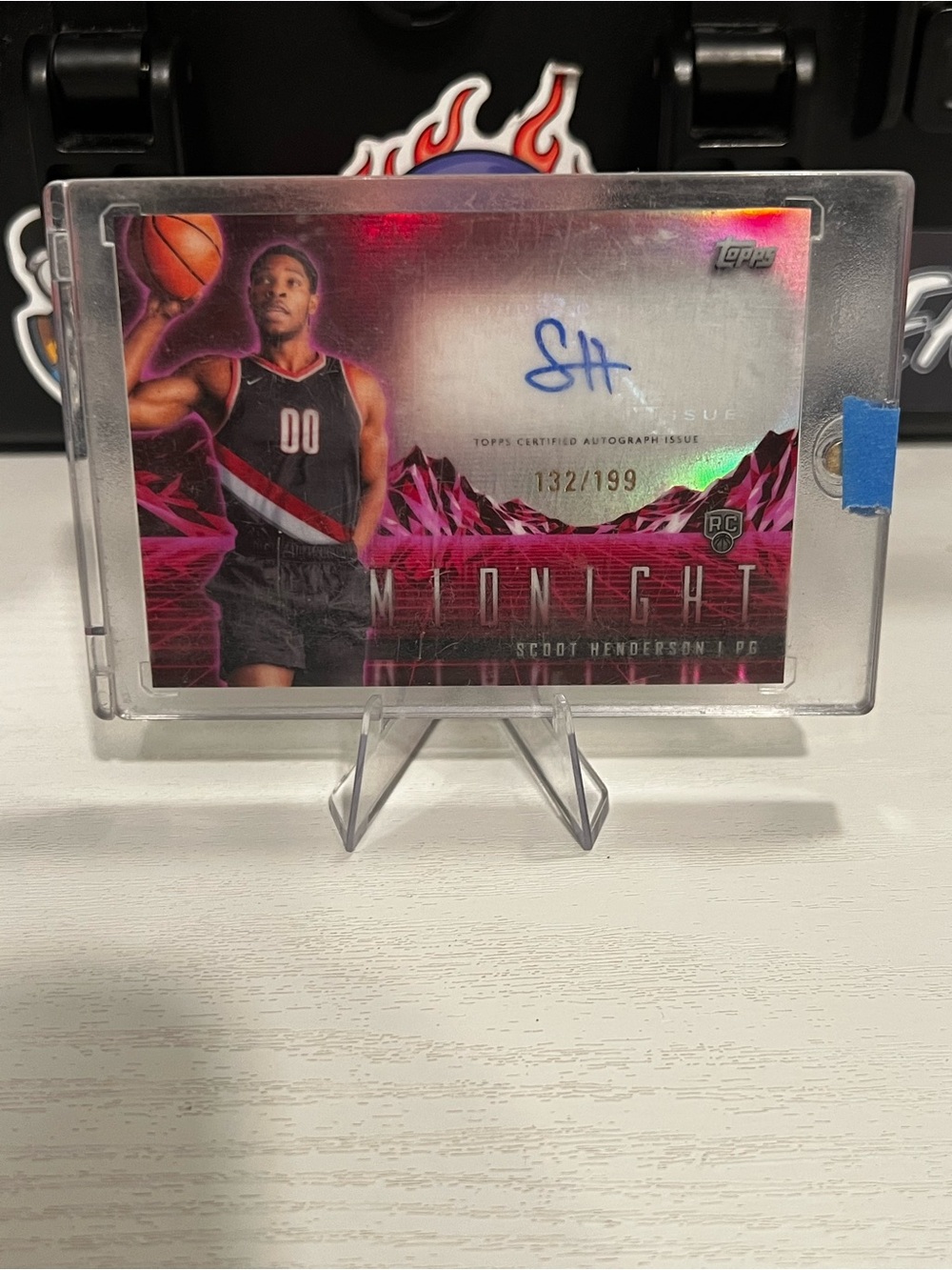 Scoot Henderson rookie auto /199 card
